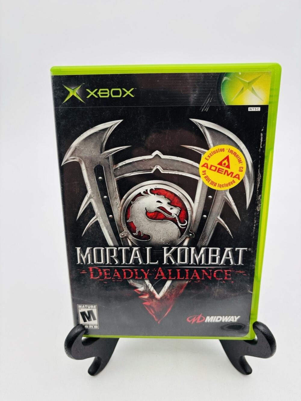 Mortal Kombat: Deadly Alliance (Original Xbox) Black Label CIB COMPLETE & TESTED
